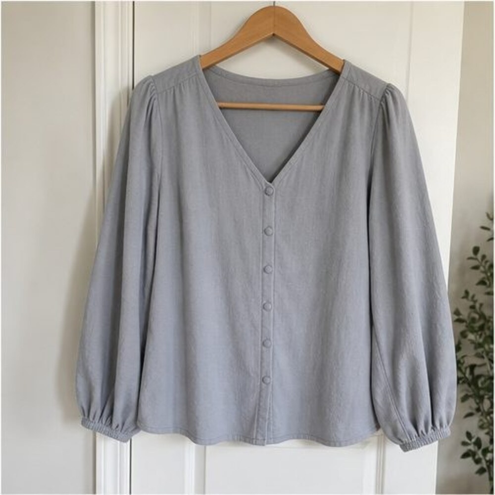 Gray Cami Blouse